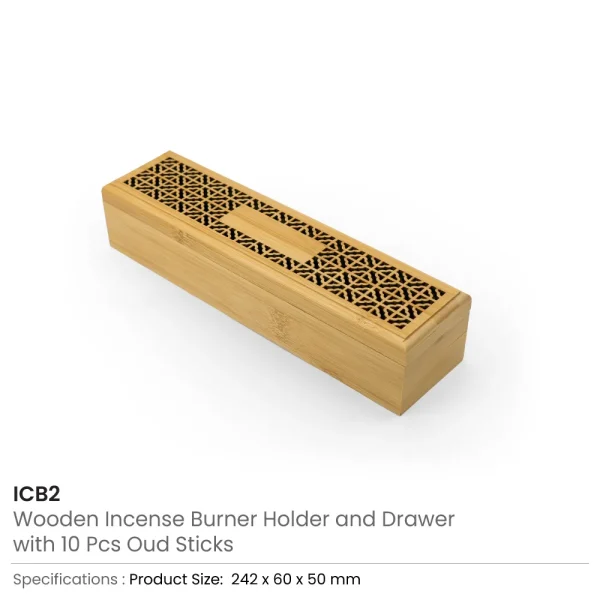 Wooden Incense Burner Holder Details