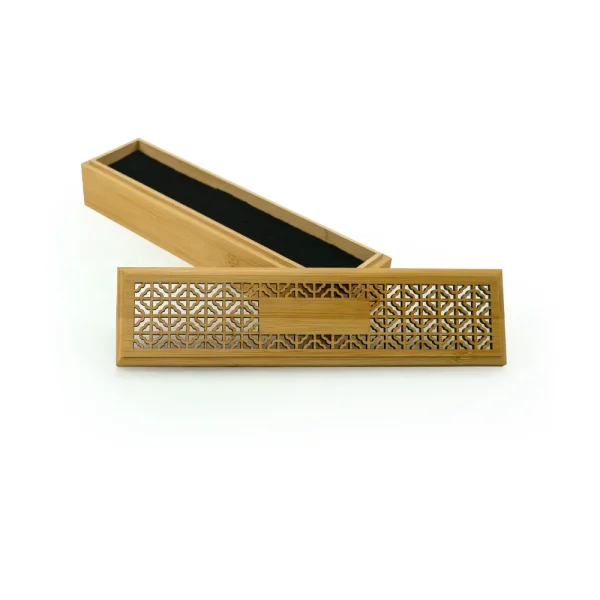 Wooden Incense Burner Holder View