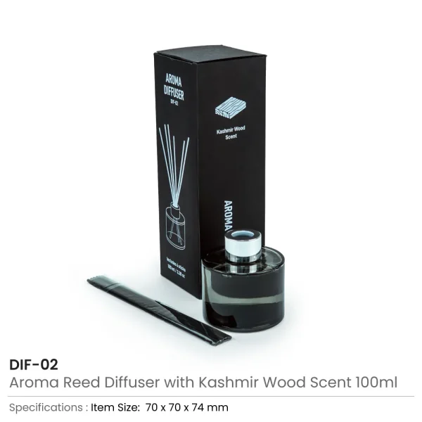 Aroma Reed Diffuser with Kashmir Wood Scent