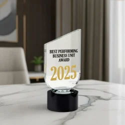 Imprint Crystal Trophy