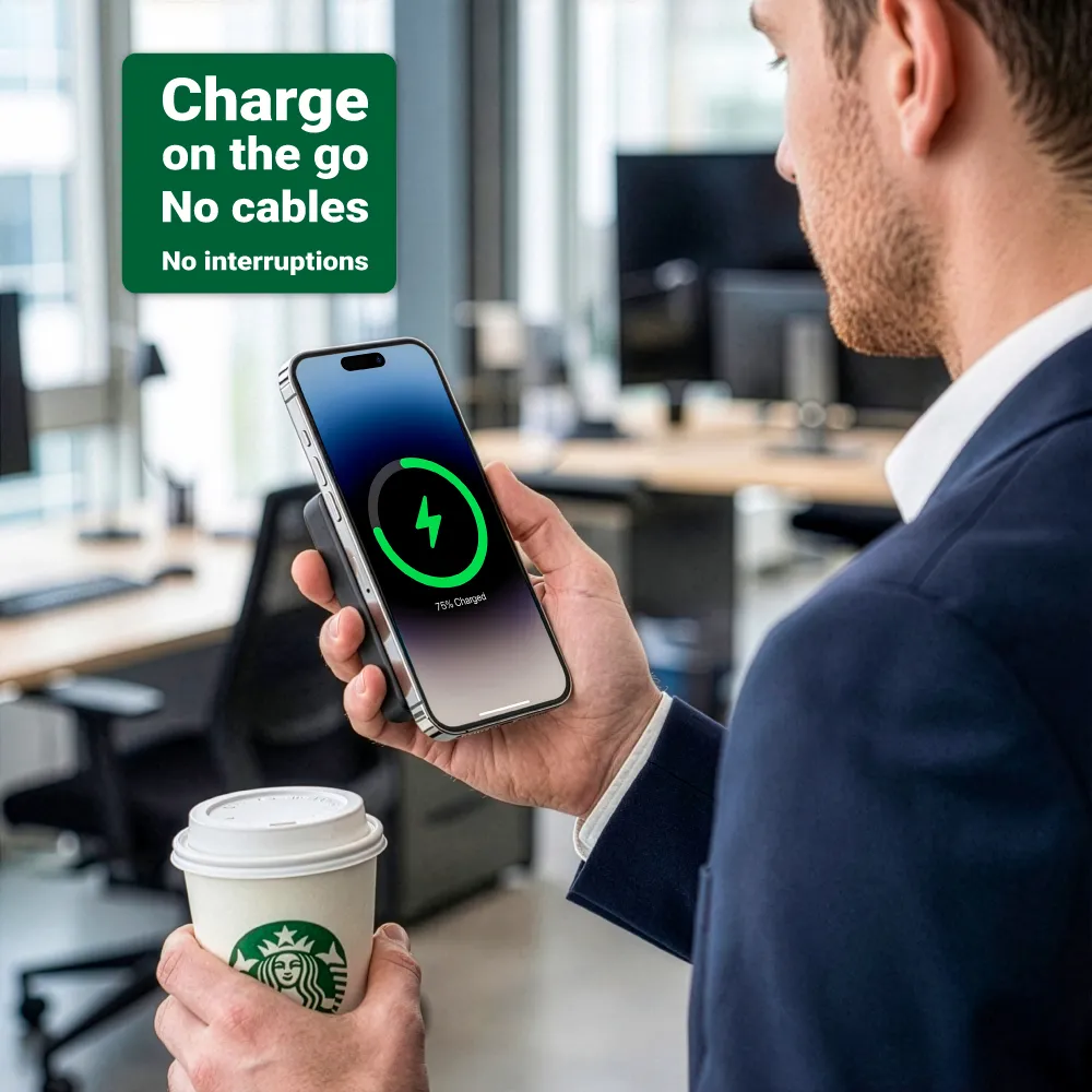 MagSafe Wireless Powerbank Branding Sample