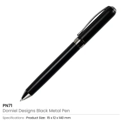 Dorniel Designs Metal Pen Details