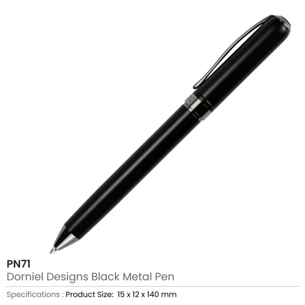 Dorniel Designs Metal Pen Details