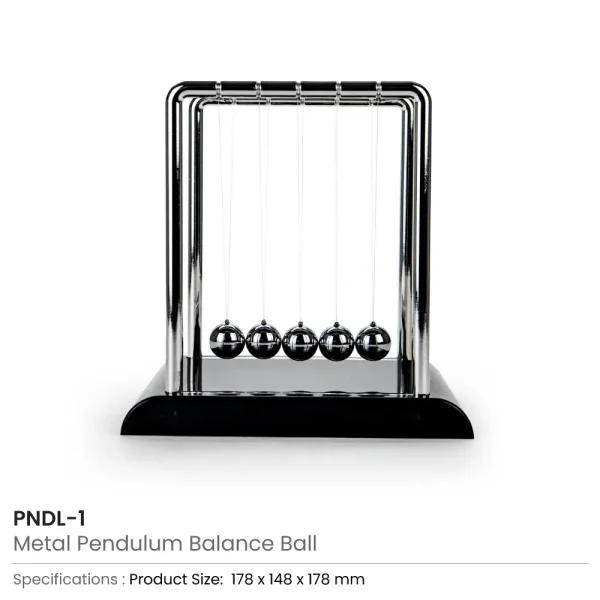 Metal Pendulum Balance Balls (Newton’s Cradle)