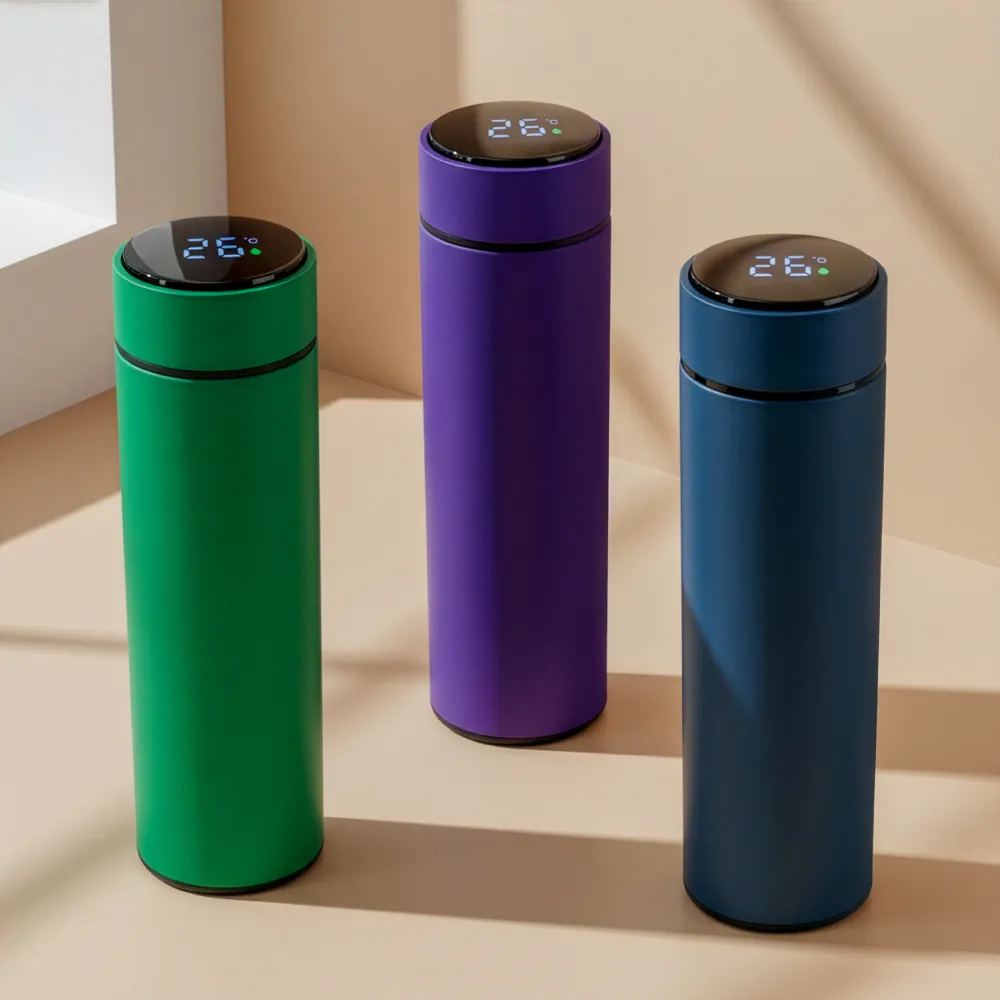 Smart Temperature Display Bottles Sample