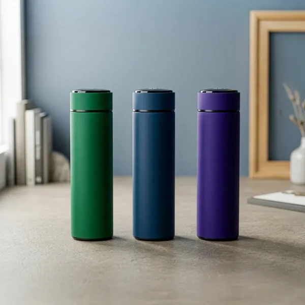 Smart Temperature Display Bottles Sample