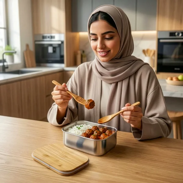 Stainless Steel Lunch Box Sample