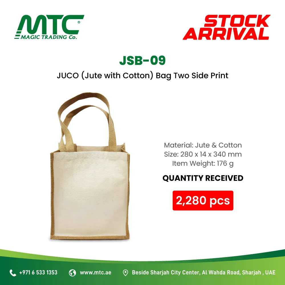 Stock Arrived Jute and Cotton Bags