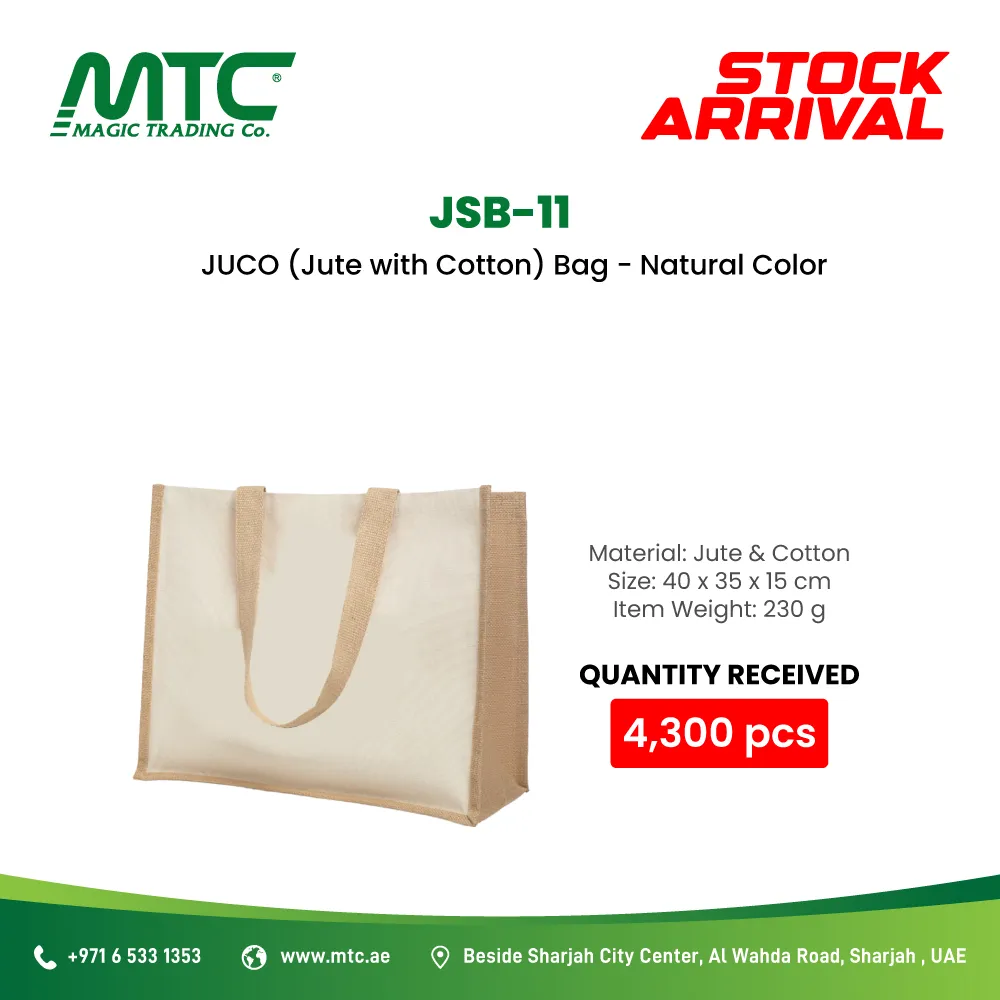 Stock Arrived Jute and Cotton Bags