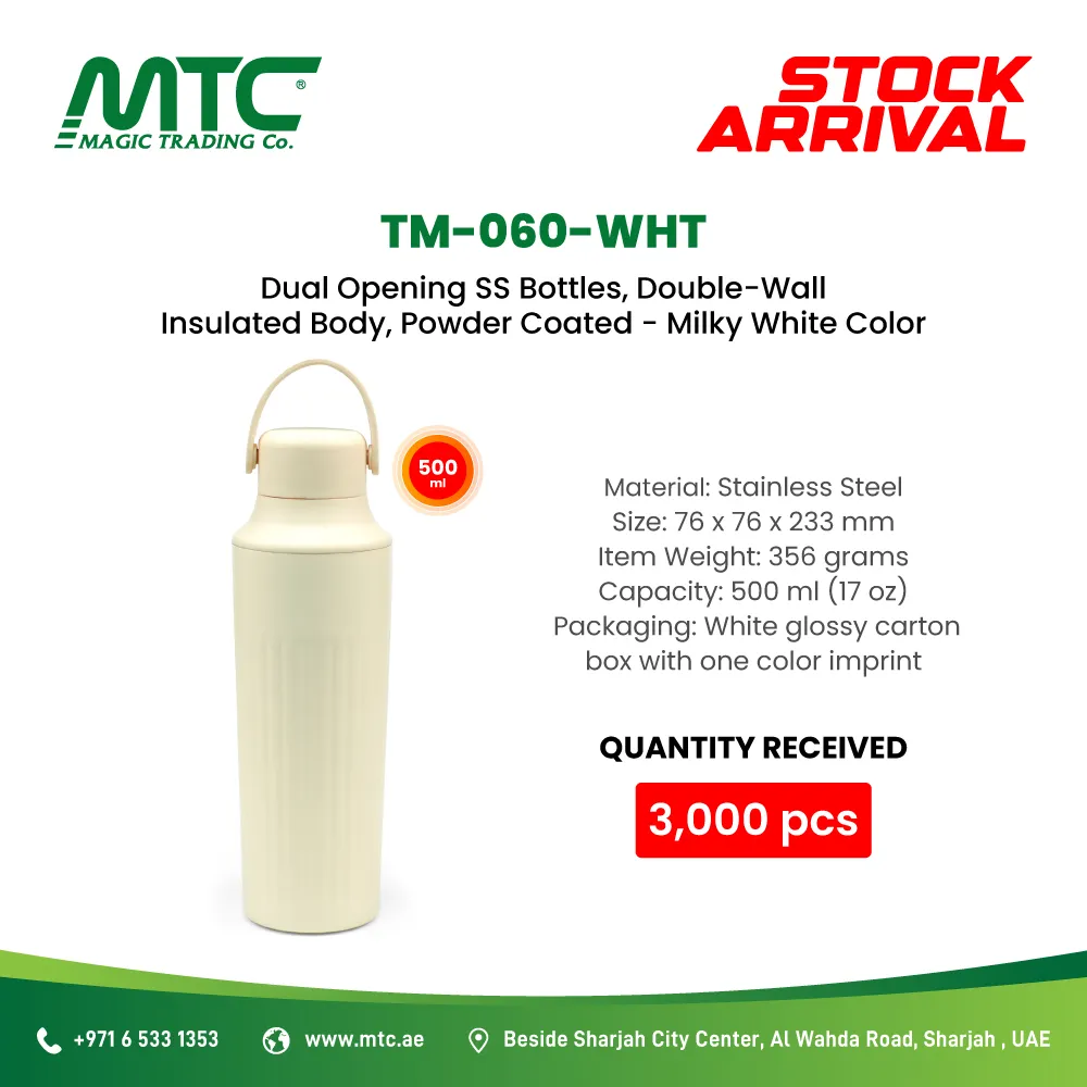 Stock Arrived Bottles