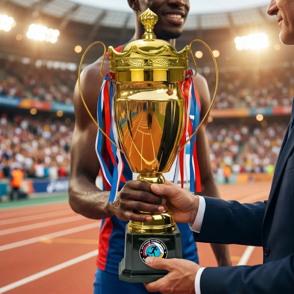 Metal Close Cup Trophy