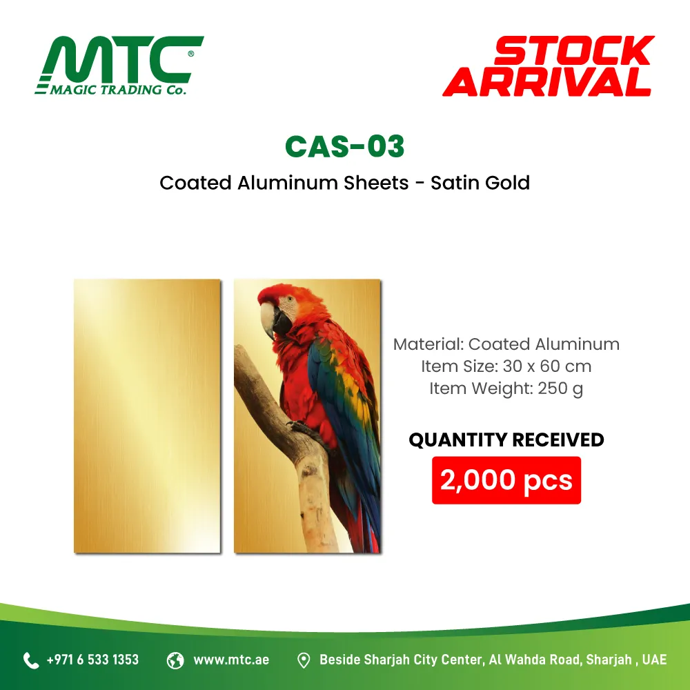 Stock Arrived Coated Aluminum Sheets