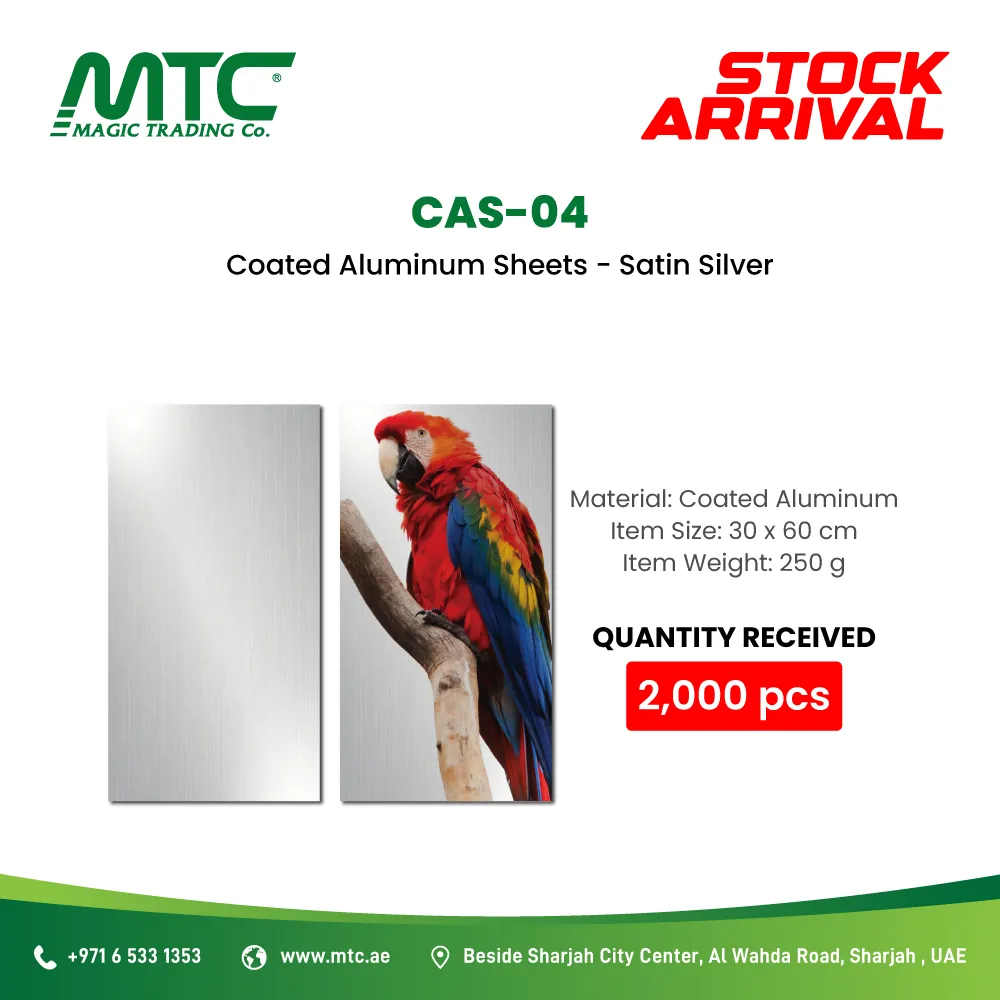 Stock Arrived Coated Aluminum Sheets