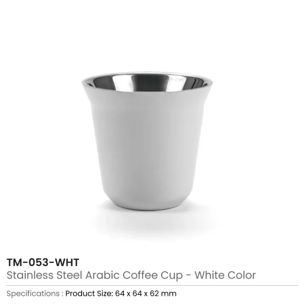 Gahwa Cups White