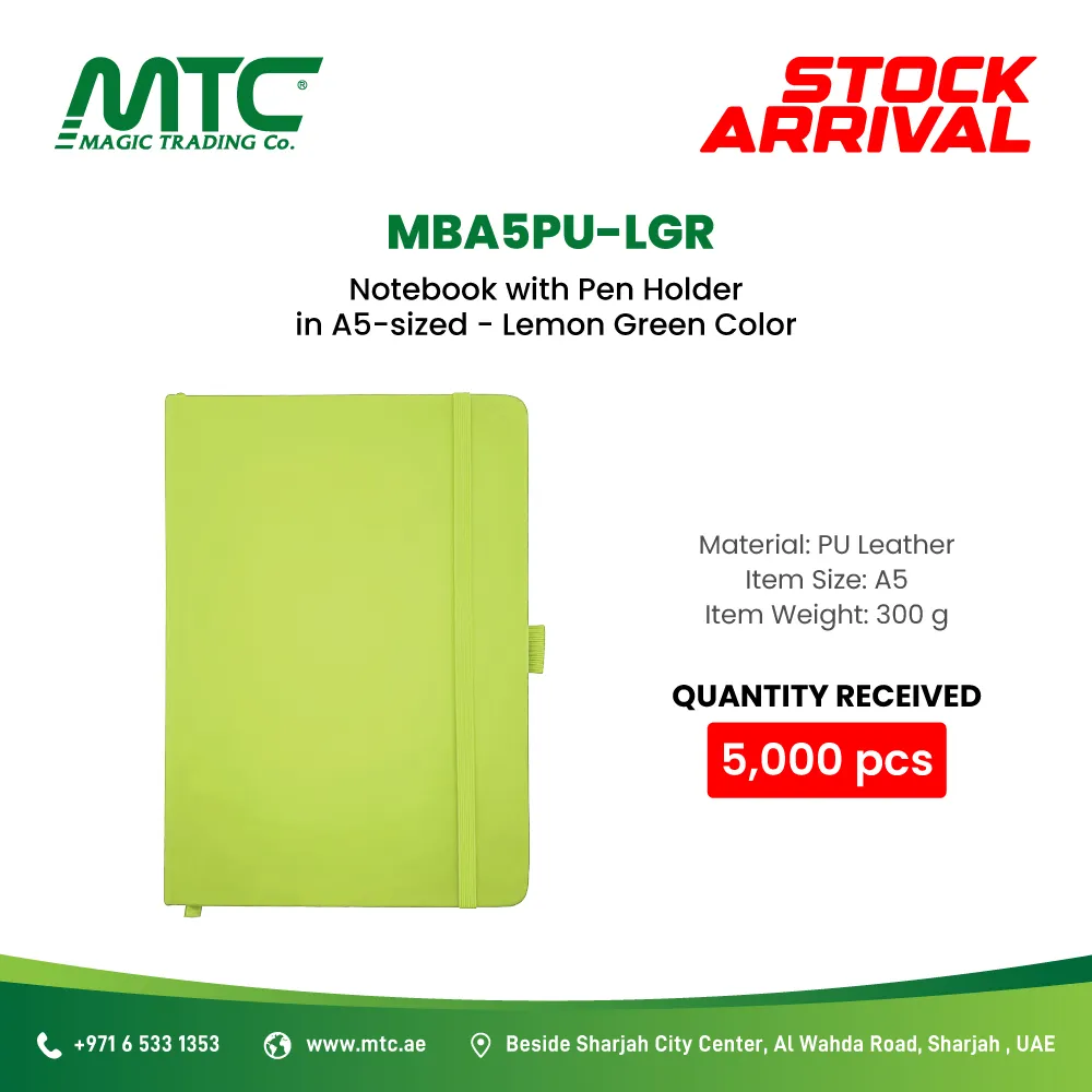 Stock Arrived Notebooks