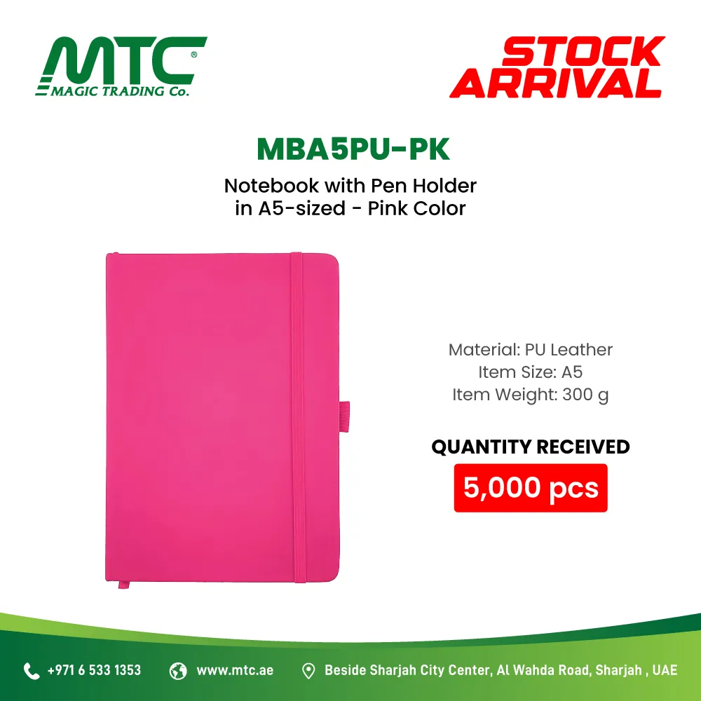 Stock Arrived Notebooks