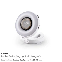 Pocket Selfie Ring Light Details
