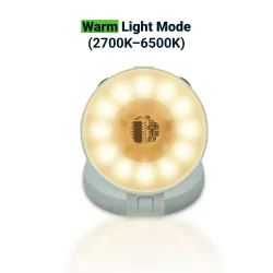 Pocket Selfie Ring Light Warm Light