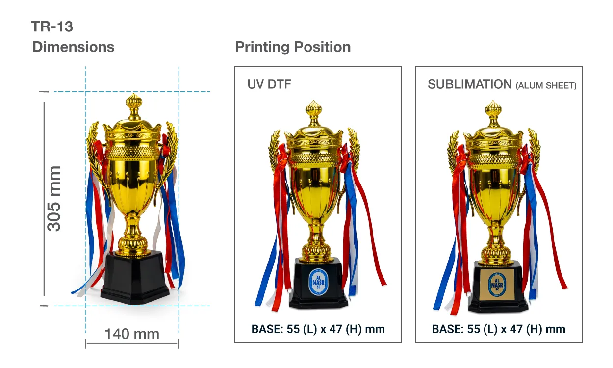 Small Cup Trophy Printing Details Small Cup Trophy Printing Details