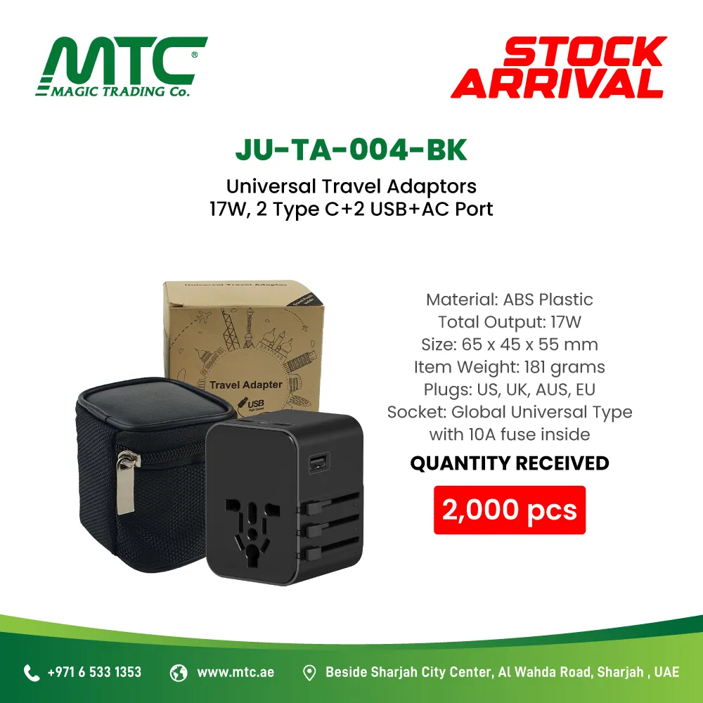 Stock Arrived Travel Adapter