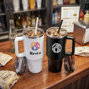 Branding Tumblers with Handle