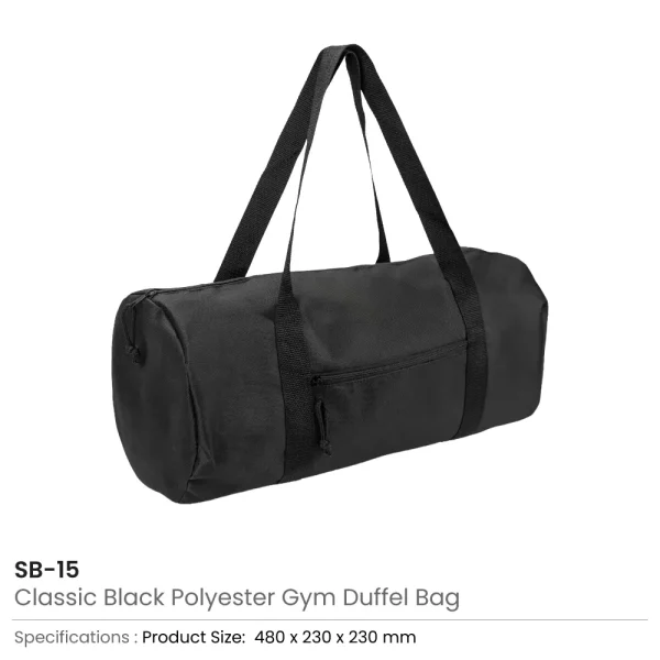 Duffle Gym Bag Details