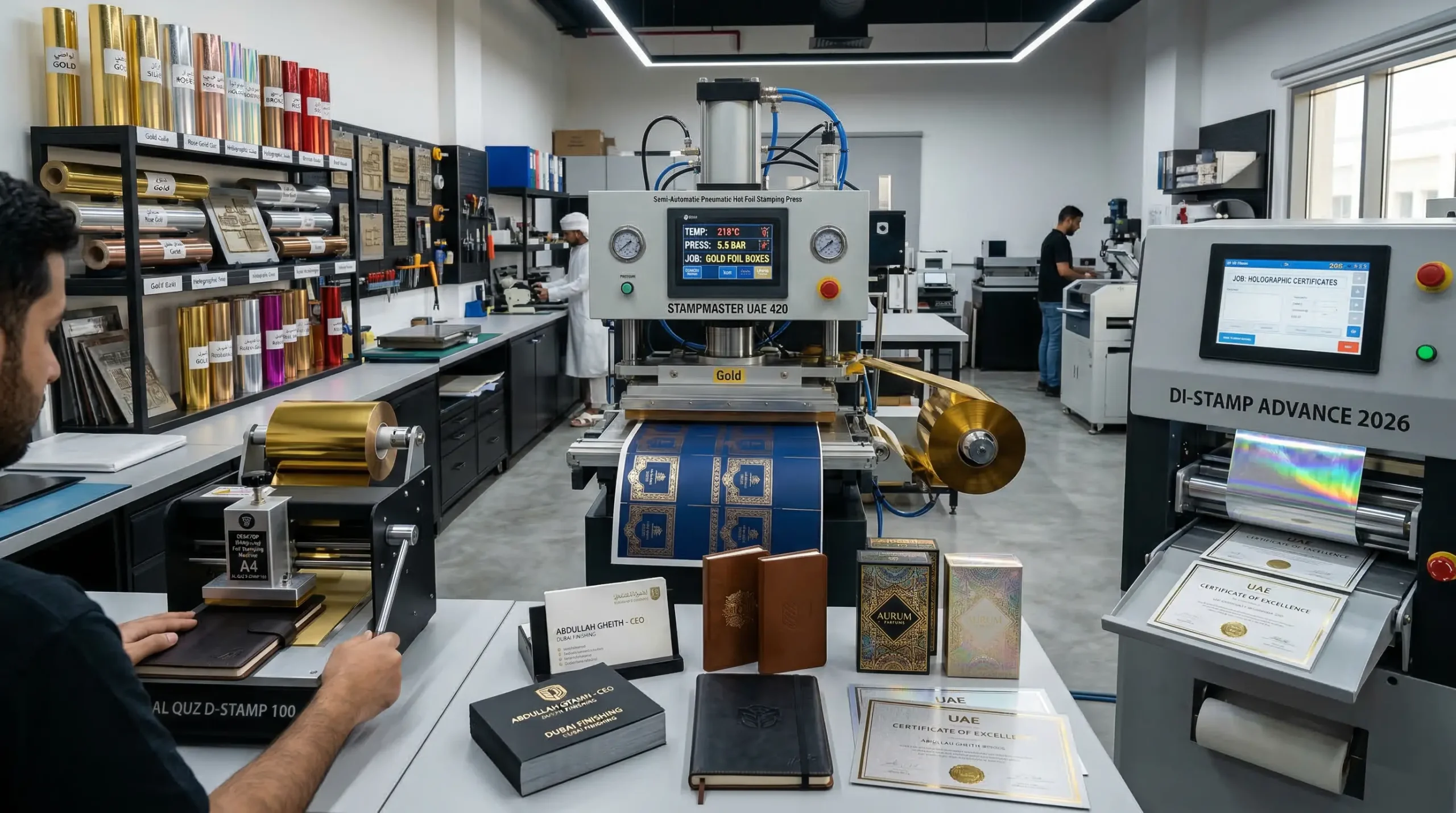 Hot Foil Stamping Machines UAE 2026 Guide