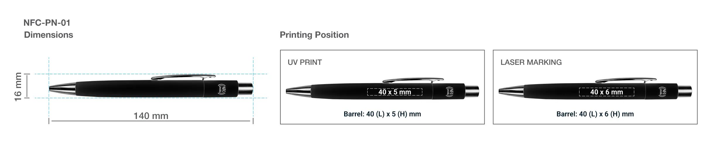 NFC Smart Pen Printing Details NFC Smart Pen Printing Details