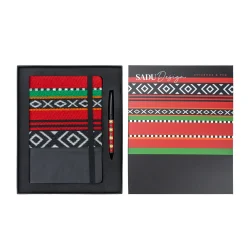 Notebook and Pen Giftset in Traditional SADU Designs - Image 6