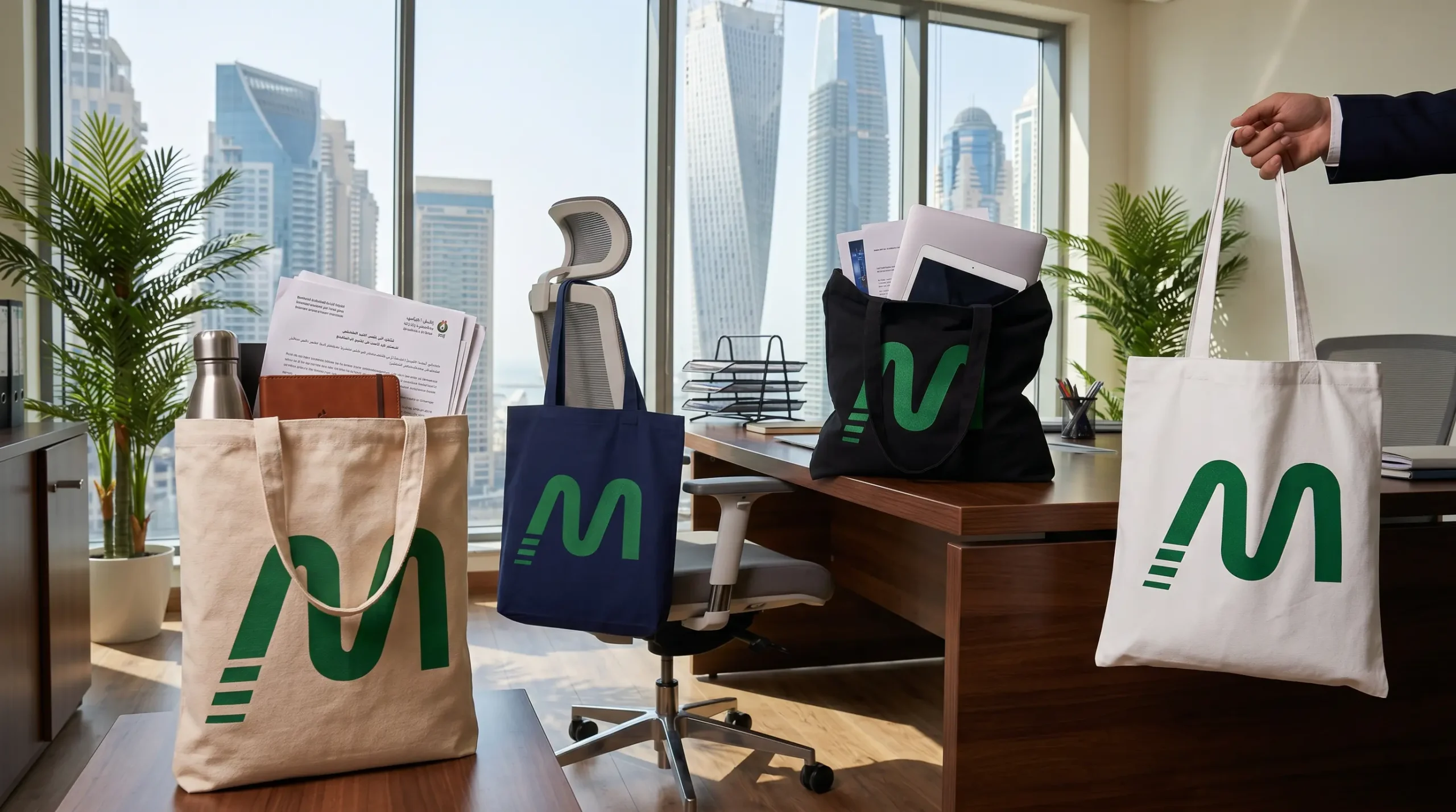Custom Tote Bags UAE Promotional Gifts