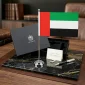 UAE Flag with Metal Pole Sample