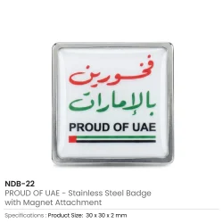 PROUD OF UAE BADGES Details