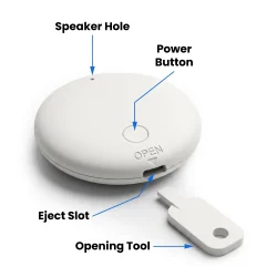 Smart Anti-Loss Tracker with PU Keychain – Track It Anywhere - Image 8