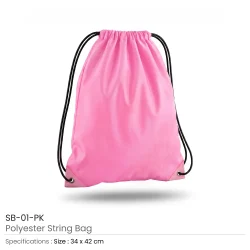 String Bag Pink