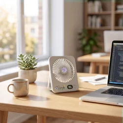 Branding Rechargeable Table-Top Fan