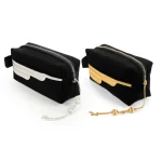 Bisht Design Black Utility/Cosmetic Pouch