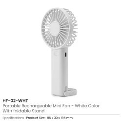 Portable Rechargeable Mini Fan Details