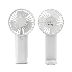 Portable Rechargeable Mini Fan Front and Back