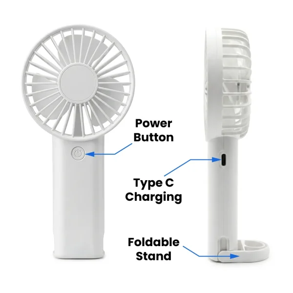 Portable Rechargeable Mini Fan Manuals