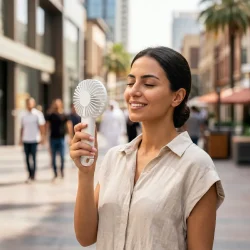 Portable Rechargeable Mini Fan Sample