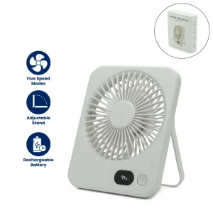 Rechargeable Table-Top Fan Blank