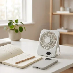 Rechargeable Table-Top Fan Sample
