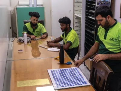 Epoxy Doming Section