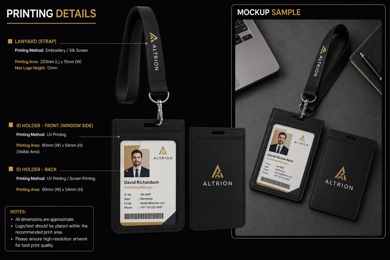 PU Leather Foldable ID Card Holder Printing Details PU Leather Foldable ID Card Holder Printing Details