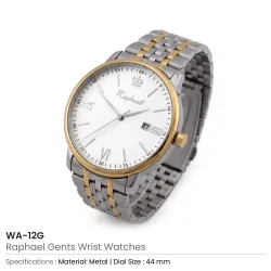 Gent's Wrist Watches Details
