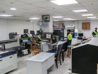 UV Printing Section
