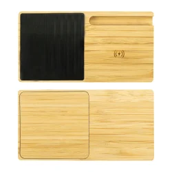 Eco-Friendly Wireless Charger Front and Back
