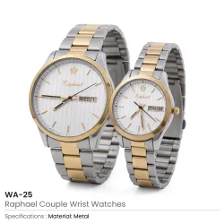 Couple Wrist Watches Details
