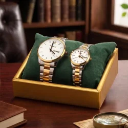 Couple Wrist Watches with Box