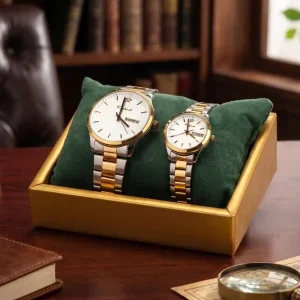 Couple Wrist Watches with Box